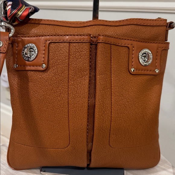 Marc Jacobs Bag Totally Turnlock Brown Leather Crossbody - Picture 5 of 17